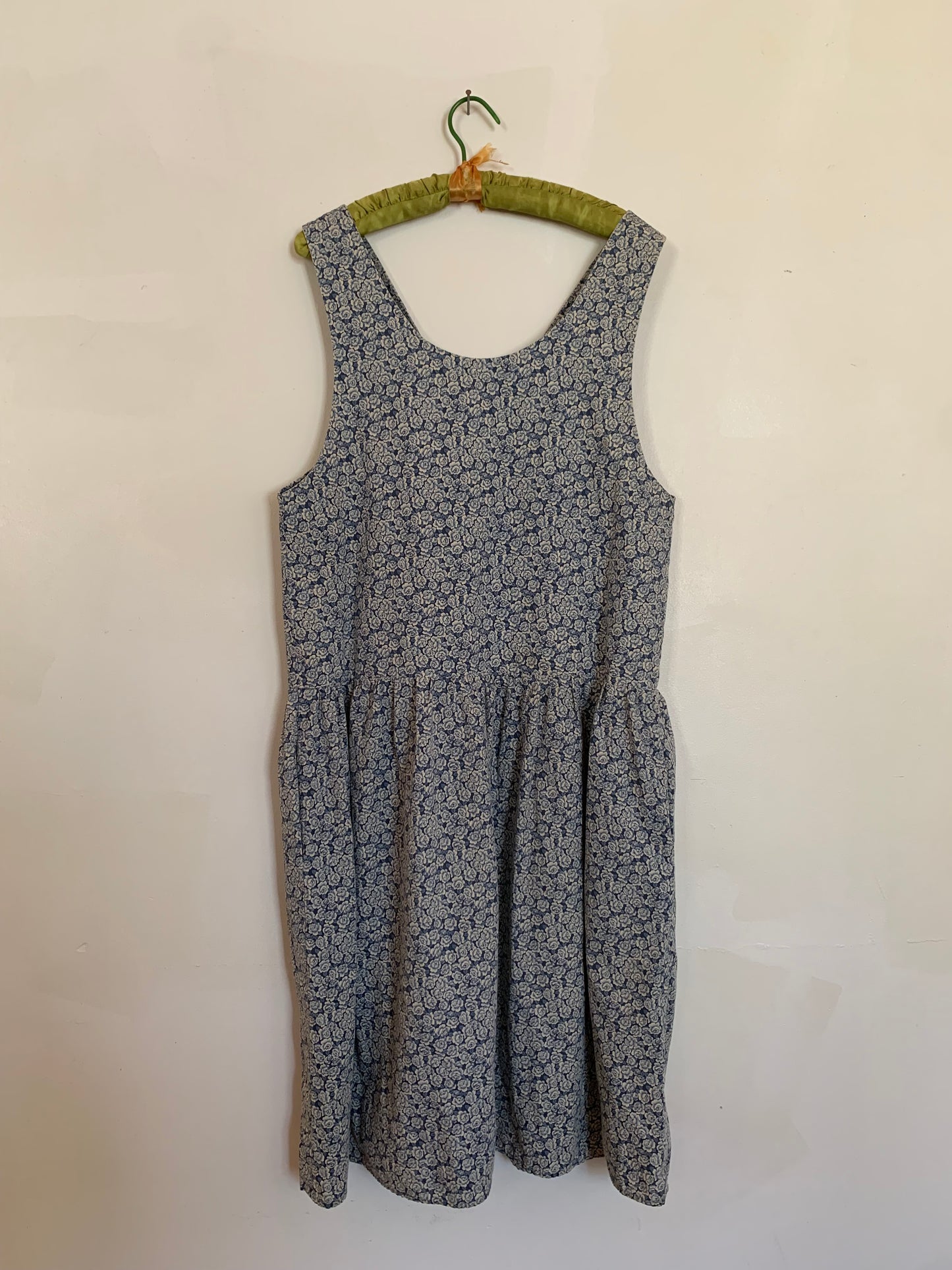 Handmade misty floral dress