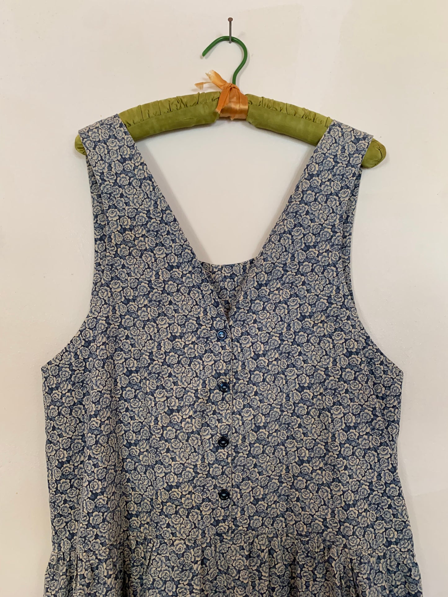 Handmade misty floral dress