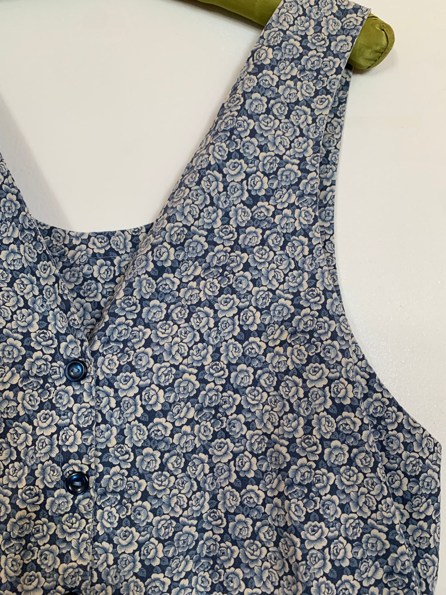 Handmade misty floral dress