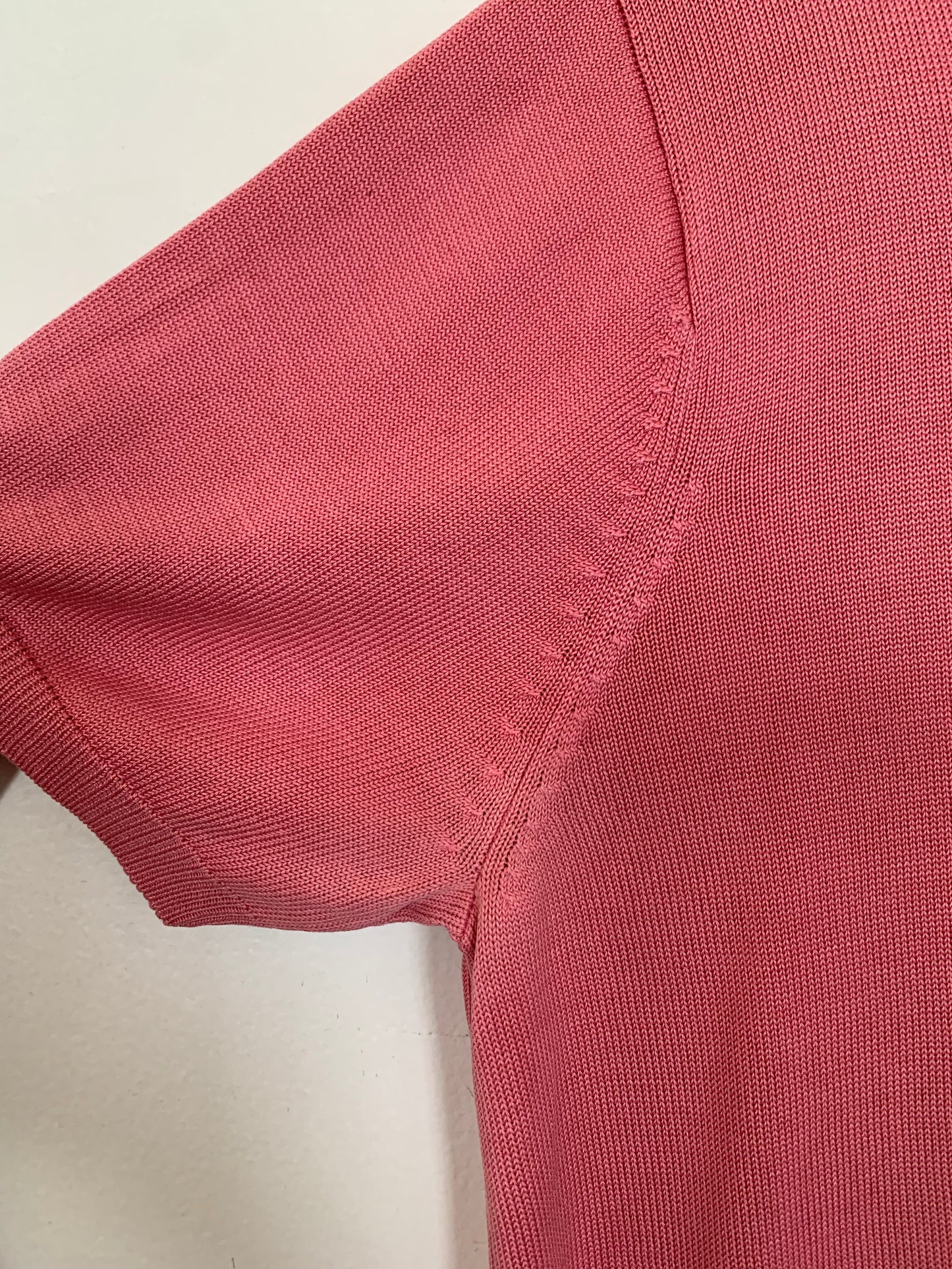 Bubblegum silk knit t-shirt