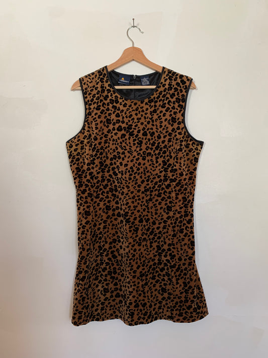 Cheetah print dress