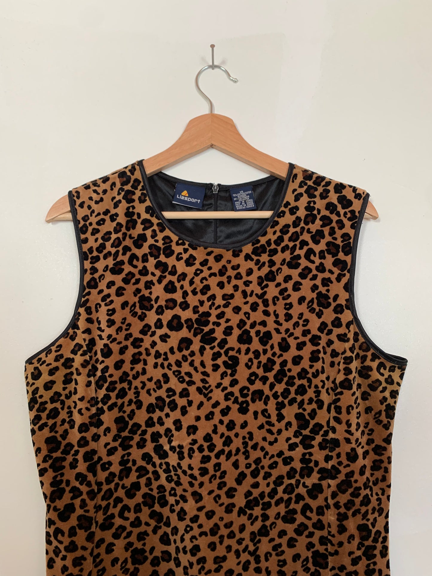 Cheetah print dress